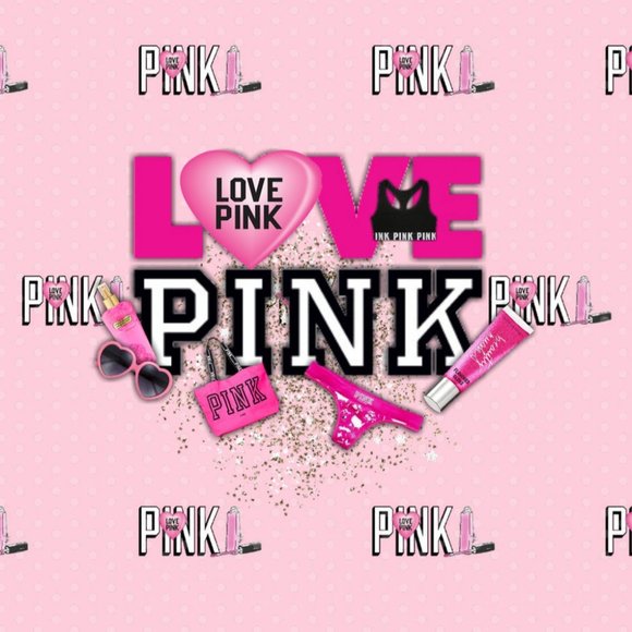 VICTORIA'S SECRET 'PINK' EMBROIDED LOGO TIE-DYE BALL CAP/ HAT ADJUSTABLE BACK - Picture 14 of 16